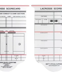 Smitty Officials Supply **New** NCAA Lacrosse Collegiate Lacrosse Reusable Game Card