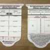 Signs Of All Kinds New Jersey Lacrosse Reusable Lacrosse Card