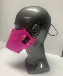 Action Zebra HOT PINK Lightweight Whistle Mask By ActionZebra NCAA Basketball - Men's And Women's