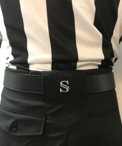 Smitty Officials Supply Pants & Shorts Smitty 4-Way Black Football Pant With White Stripe