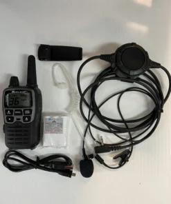 Midland Radio Midland T71 Radio With Speak Easy Headset On Field Radios And Headsets