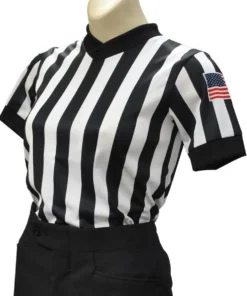 Smitty Officials Supply Smitty Women's Body Flex Dye Sublimated V-Neck Shirt College Basketball Shirts And Jackets