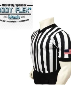 Smitty Officials Supply Smitty BodyFlex Dye Sublimated V-Neck Shirt College Basketball Shirts And Jackets