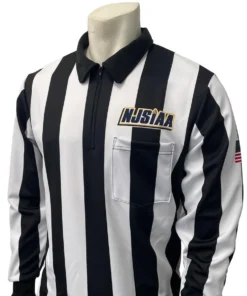 Smitty Officials Supply Smitty's NJSIAA Foul Weather Water Resistant Long Sleeve Football Shirt