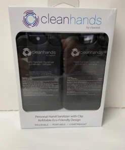 Wesol Distribution Cleanhands2 Refillable Sanitizer Masks- Coverings - Sanitizers