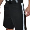 Smitty Officials Supply Smitty Official Shorts-Black W/White Stripe