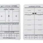 Smitty Officials Supply Accessories Smitty Reusable Lacrosse Game Card