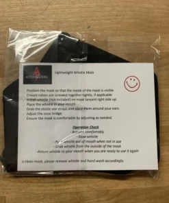 Action Zebra Lightweight Whistle Mask By ActionZebra **New** NCAA Lacrosse